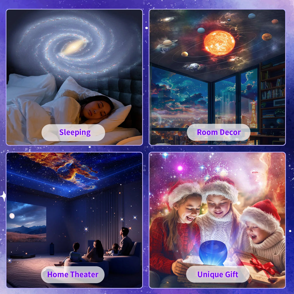 Planetarium Projector for Bedroom, 13 in 1 Star Projector Light