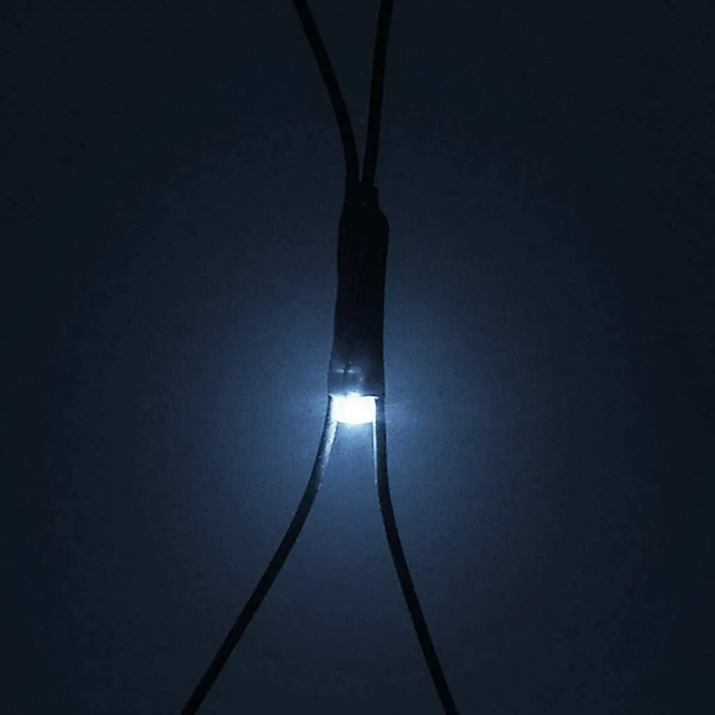 VidaXL W2B LED Net Light 9.8'x 6.6' Cool White PVC Water-Resistant Decorative Lighting