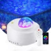 Premium APP Remote Voice Control Ocean Wave Led Star Projector Night Lamp Light, Lamp Night Led Lamp Light