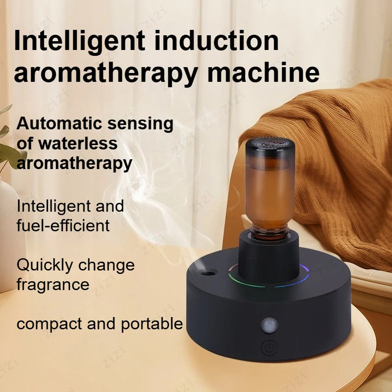 Home Intelligent Induction Waterless Aromatherapy Machine Desktop Bedroom Toilet Silent Air Fresh Aromatherapy Machine