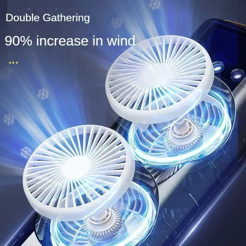 Fan Household Mini Air Cooler  Light Portable Humidifier Air Adjustment Fan for Office, Home