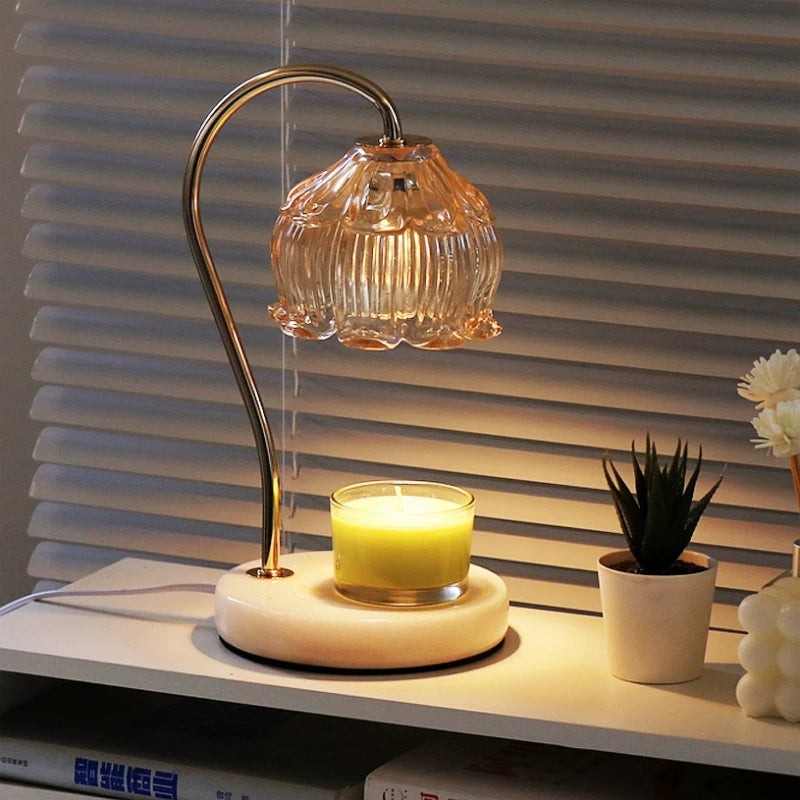 New Home Decoration Wax Melting Lamp Decorative Home Ambient Fragrance Decor Timer and Height Adjustable