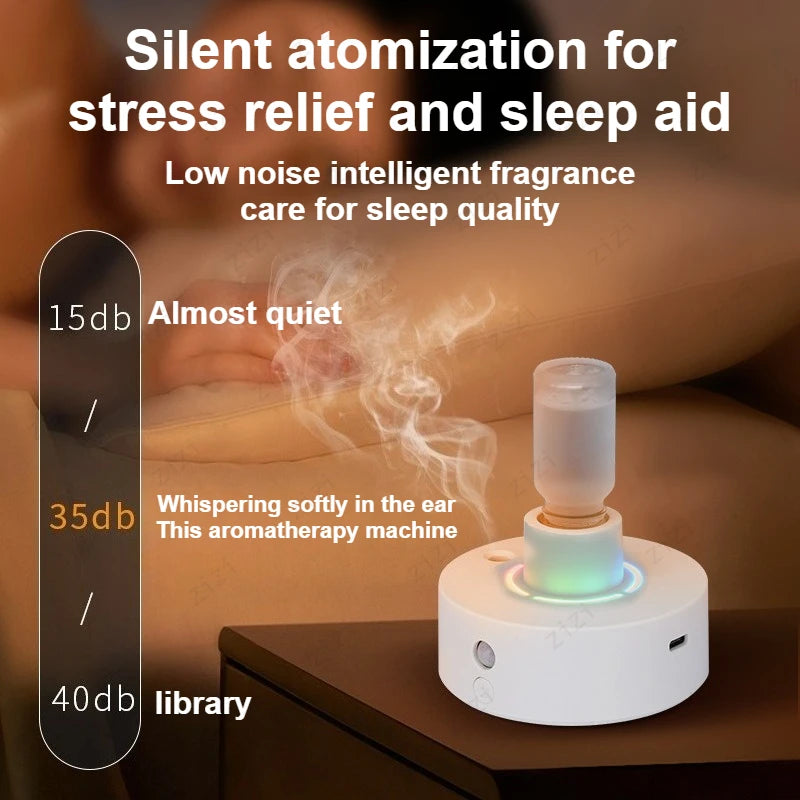 Home Intelligent Induction Waterless Aromatherapy Machine Desktop Bedroom Toilet Silent Air Fresh Aromatherapy Machine