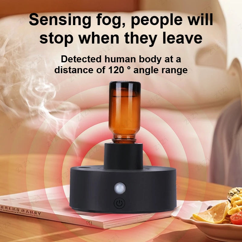 Home Intelligent Induction Waterless Aromatherapy Machine Desktop Bedroom Toilet Silent Air Fresh Aromatherapy Machine